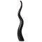 Tall Ceramic Black Animal Horn Floor Vase Elegant for Entryway Dining Living Room Decor Statement Piece with Distinctive Antler-Inspired Design Blending Contemporary Elegance and Nature-Inspired